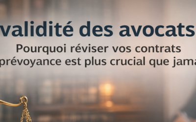 Invalidité des avocats : Pourquoi réviser vos contrats de prévoyance est plus crucial que jamais