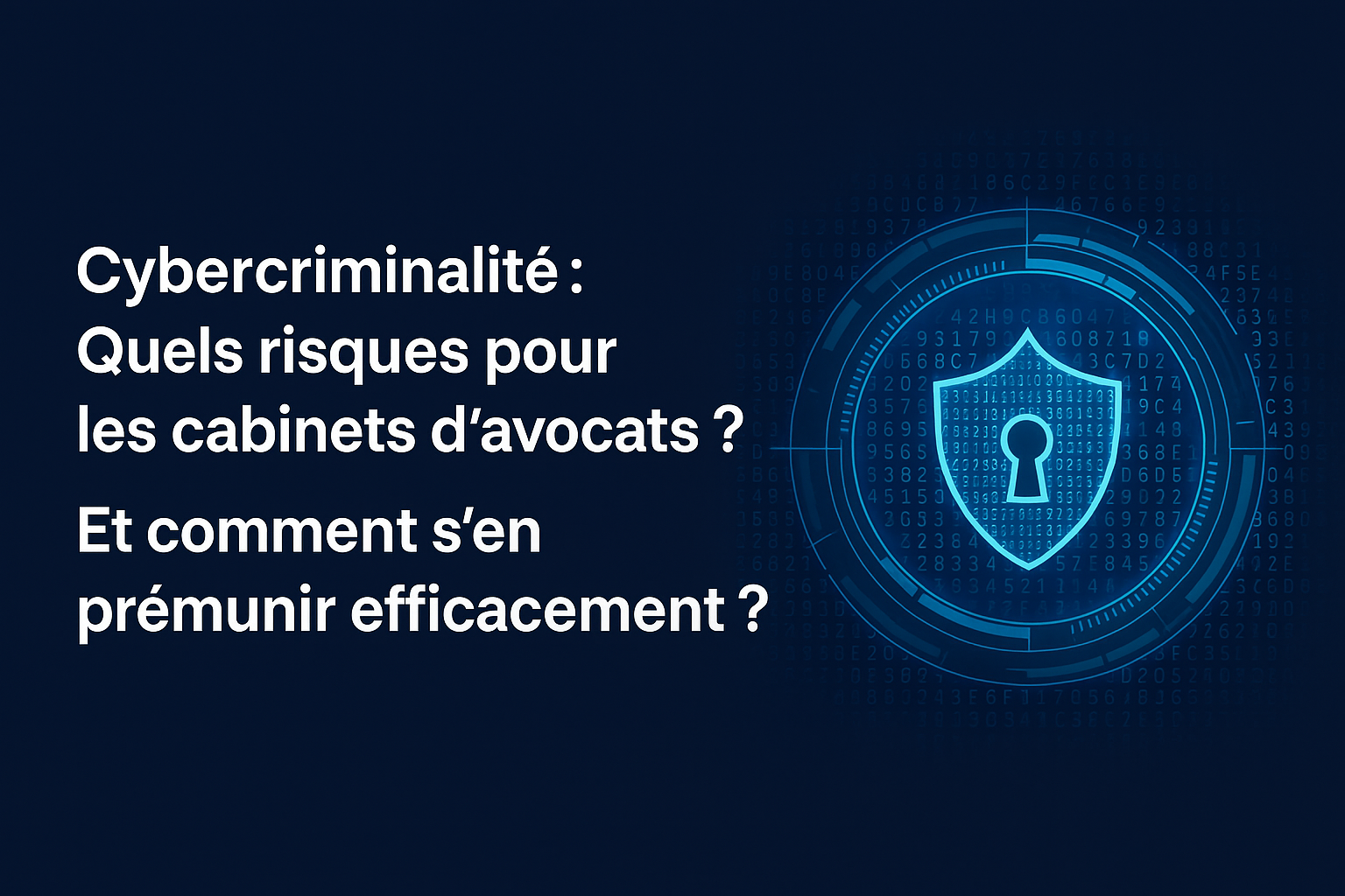 Cybercriminalité : quels risques pour les cabinets d’avocats ?