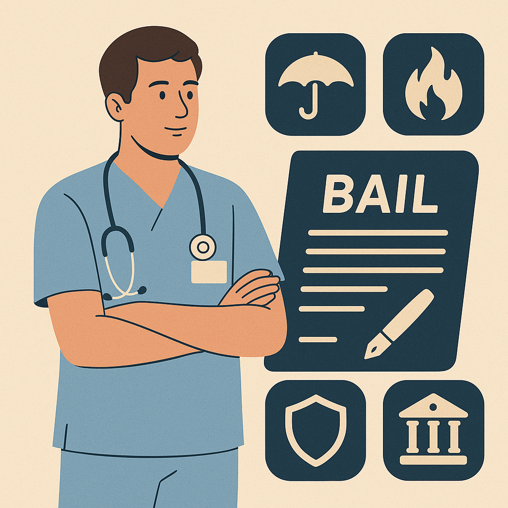 Bail des professionnels de santé