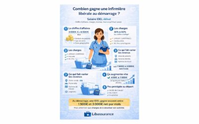 Combien gagne une infirmière libérale au démarrage ?