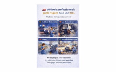 Véhicule professionnel : quels risques pour une IDEL